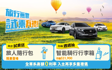 【旅行無罪，試乘有禮】中獎名單