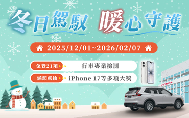 Honda Care+ 冬日駕馭 暖心守護 得獎名單