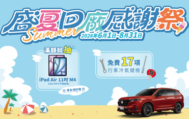 Honda Care+ 盛夏回廠 感謝祭 得獎名單